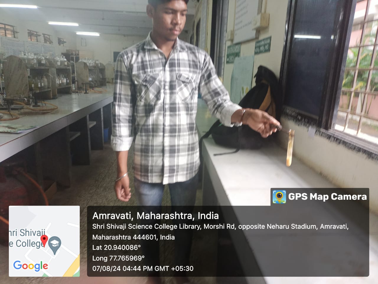 Test solution results